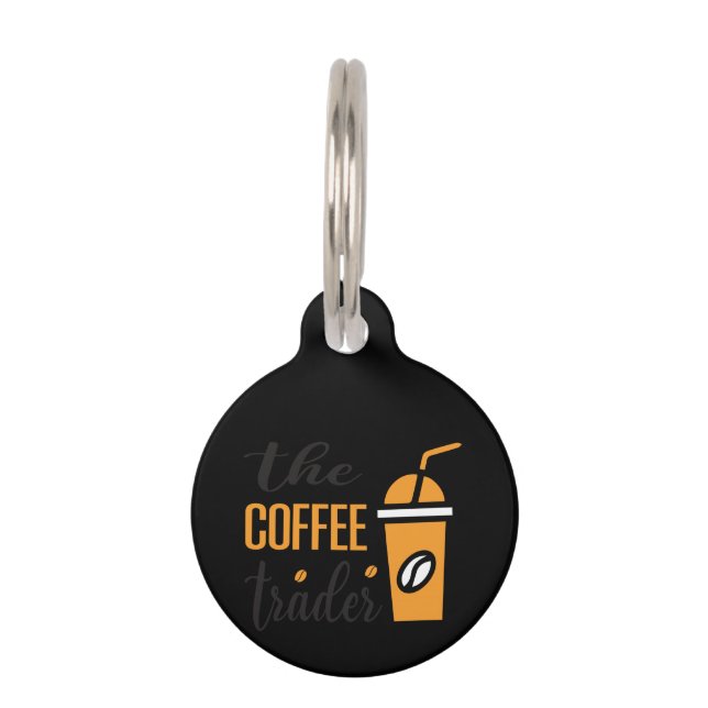 Kaffee-Kunst der Kaffeehändler Haustiermarke (Vorderseite)