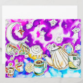 Kaffee-Kunst-Druck (Vorne/Hinten)