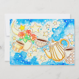 Kaffee Kunst Einladung