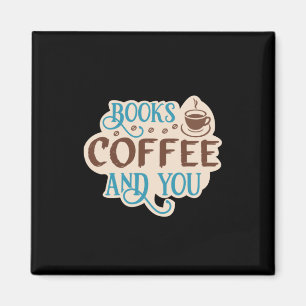 Kaffee-Kunstbücher Kaffee und Sie Magnet