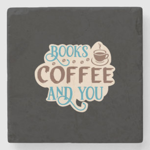 Kaffee-Kunstbücher Kaffee und Sie Steinuntersetzer