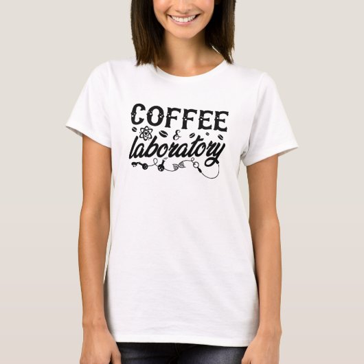 Kaffee & Laboratorium Labrador Technischer Chemike T-Shirt (Vorderseite)
