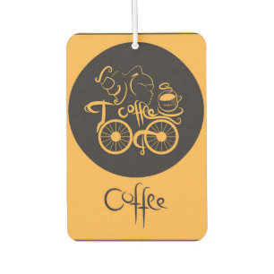 Kaffee lange Kaffee zum Mitnehmen Autolufterfrischer