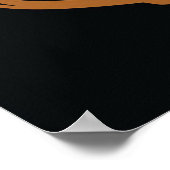 Kaffee lange Liebe und Kaffee Poster (Ecke)