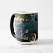 Kaffee lässt das Foto plötzlich erscheinen Verwandlungstasse (Vorderseite Links)