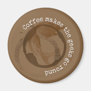 Kaffee lässt die Aussenseiter um gehen Magnet