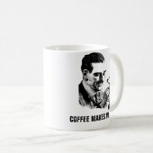 Kaffee lässt mich kacken kaffeetasse (VorderseiteRechts)