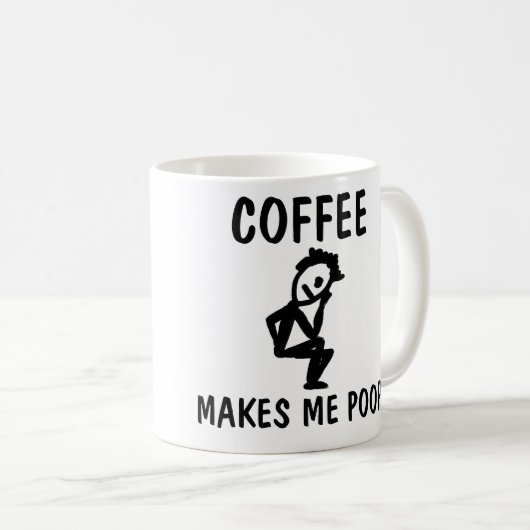 Kaffee lässt mich kacken, Tasse (VorderseiteRechts)