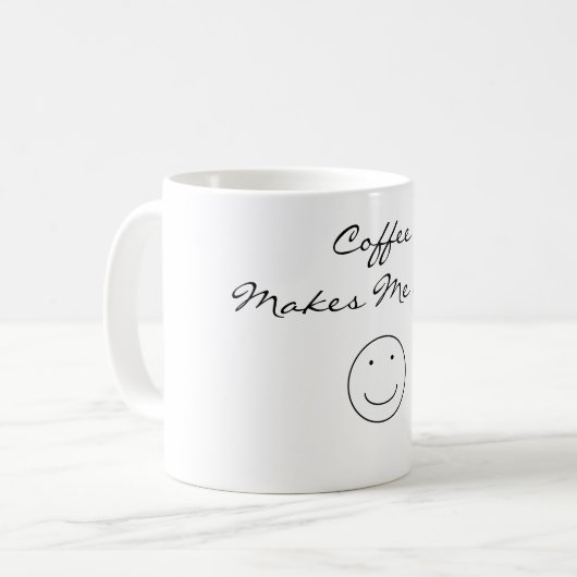 Kaffee lässt mich Tasse kacken (Vorderseite Links)