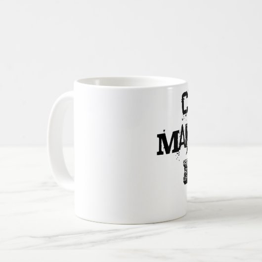 Kaffee lässt Sie kacken Kaffeetasse (Vorderseite Links)