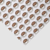 Kaffee Latte Cappuccino Flat White Brunch Seidenpapier (Ausschnitt)