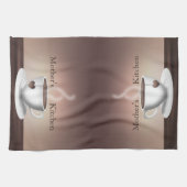 Kaffee Latte Geschirrtücher (Horizontal)