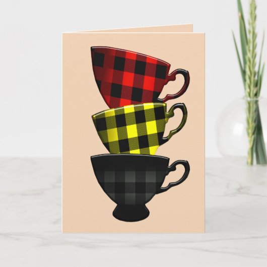 KAFFEE LATTE LIEBE GEBURTSTAGSKARTEN KARTE (Vorderseite)