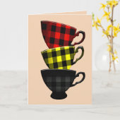 KAFFEE LATTE LIEBE GEBURTSTAGSKARTEN KARTE (Gelbe Blume)