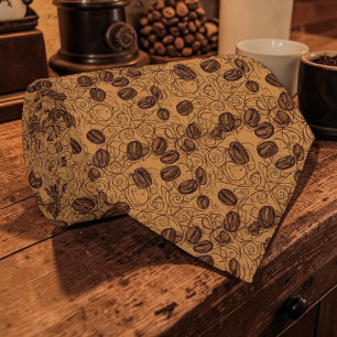 Kaffee-Latte-Liebhaber individuelle Krawatte