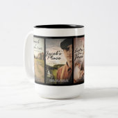 Kaffee-, Latte- oder Teesorten-Tasse Zweifarbige Tasse (Vorderseite Links)