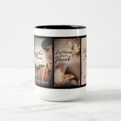 Kaffee-, Latte- oder Teesorten-Tasse Zweifarbige Tasse (Mittel)