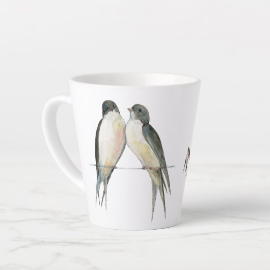 Kaffee Latte Tasse 12 oz (Linke Ecke)