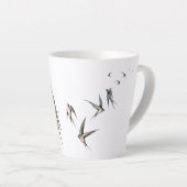 Kaffee Latte Tasse 12 oz (Rechte Ecke)