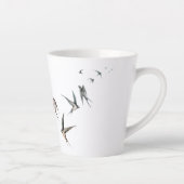 Kaffee Latte Tasse 12 oz (Rechts)