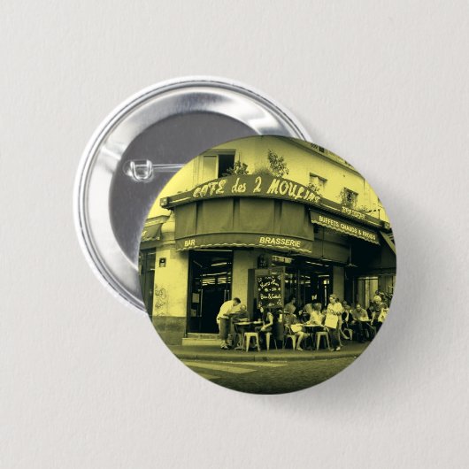Kaffee Le Deux Moulain Button (Vorne & Hinten)