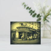 Kaffee Le Deux Moulain Postkarte (Stehend Vorderseite)