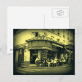 Kaffee Le Deux Moulain Postkarte (Vorne/Hinten)