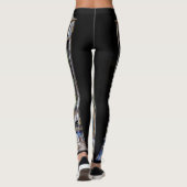 KAFFEE-Leggings mit Personalisiertem Namen Leggings (Rückseite)