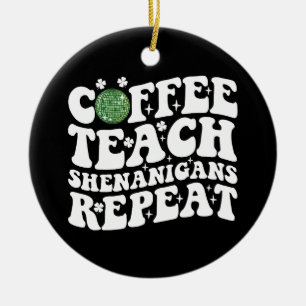 Kaffee Lehr Schabernack Wiederholen Disco Kugel Le Keramik Ornament