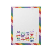 Kaffee, Lehre, Klasse, Wiederholungstatiklehrer la Notizblock (Rotiert)