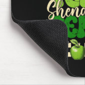 Kaffee Lehre Unfug Wiederholung Lehrer St. Patrick Mousepad (Ecke)