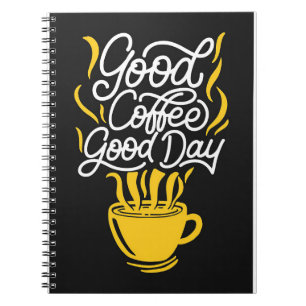 Kaffee Leicht Guten Tag Kaffee Notizblock