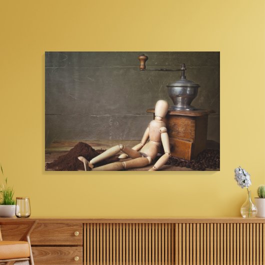 Kaffee Leinwanddruck (Insitu (Wohnzimmer))