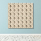 Kaffee Leinwanddruck (Insitu (Holzboden))