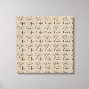 Kaffee Leinwanddruck