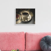 Kaffee Leinwanddruck (Insitu (Wohnzimmer))