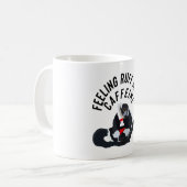 Kaffee Lemur Illustration Niedliches Madagaskar Pr Kaffeetasse (Vorderseite Links)