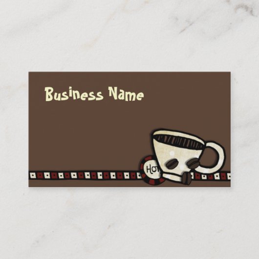 Kaffee-liciuos Visitenkarte (Vorderseite)