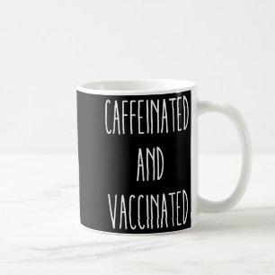 Kaffee-Liebe aus koffeiniertem und geimpftem T-Shi Kaffeetasse
