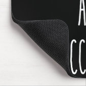 Kaffee-Liebe aus koffeiniertem und geimpftem T-Shi Mousepad (Ecke)