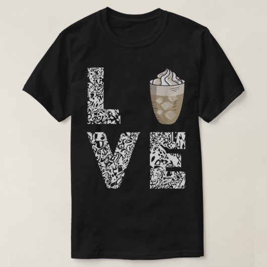 Kaffee Liebe Iccited Kaffeemaschine Milch Cappucci T-Shirt (Design vorne)