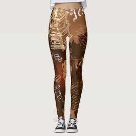 Kaffee-Liebe II Leggings