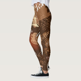 Kaffee-Liebe II Leggings
