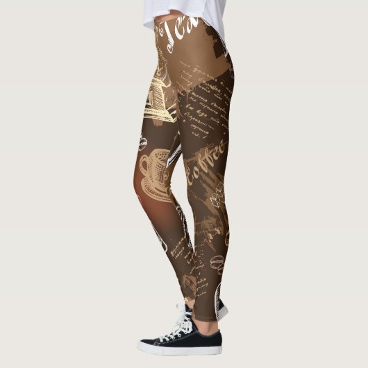 Kaffee-Liebe II Leggings (Links)