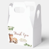 Kaffee Liebe ist Brechen Brautparty Gefälligkeitsb Geschenkschachtel (Geöffnet)