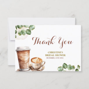 Kaffee Liebe ist Brennen Danke Karte