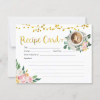 Kaffee Liebe ist Brewing Brautparty Rezept Card