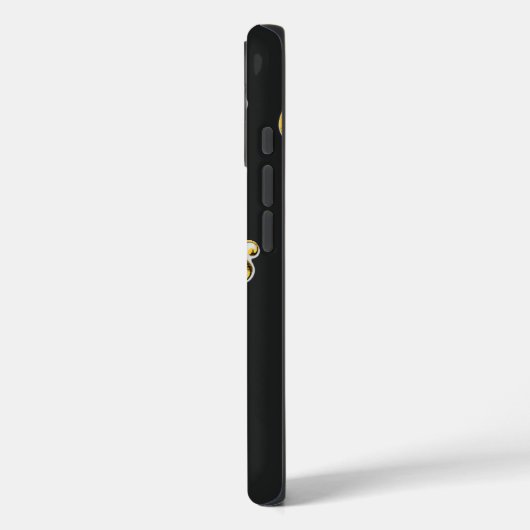 Kaffee Liebe mich. Case-Mate iPhone Hülle (Rückseite / Links)