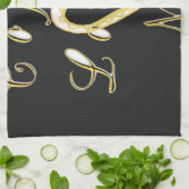 Kaffee Liebe mich. Handtuch (Gefaltet)