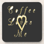 Kaffee Liebe mich. Untersetzer (Vorderseite)